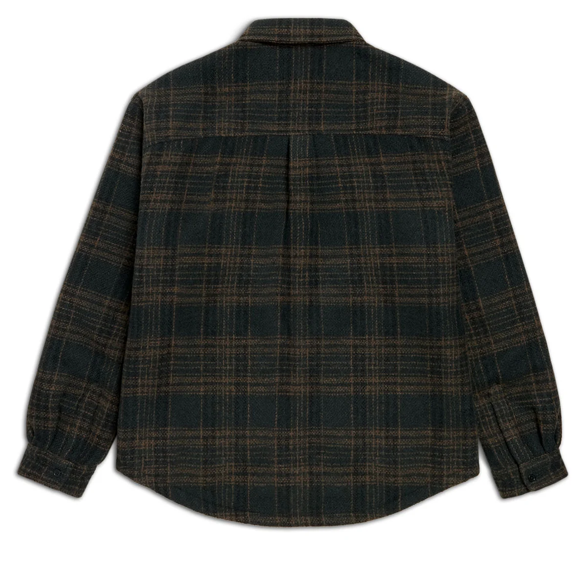 CCS Quilted Flannel Jacket - Green/Brown - Image 4