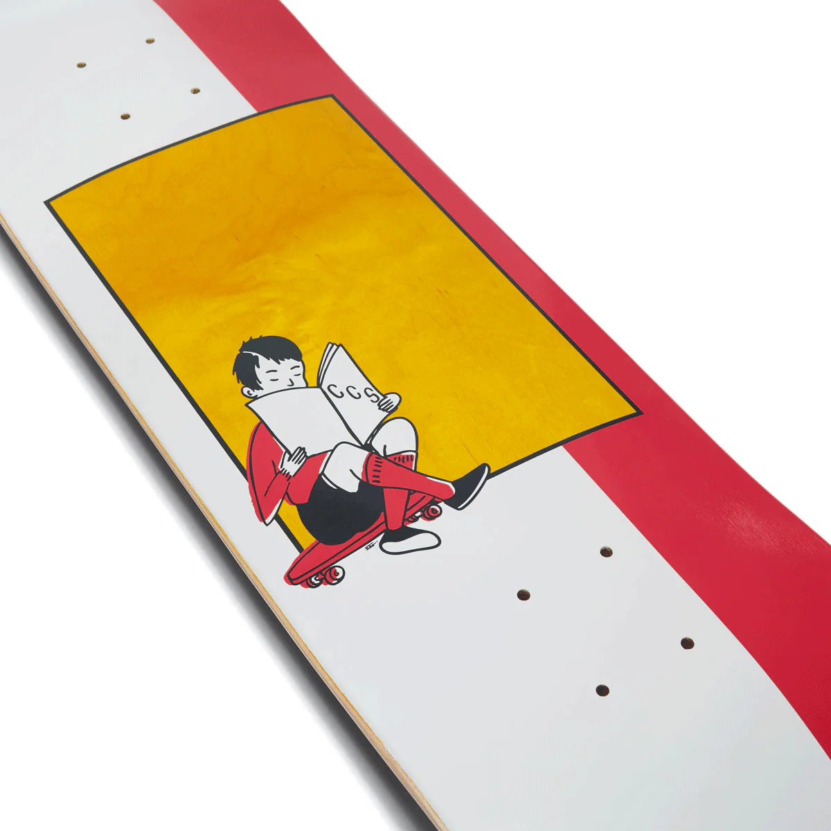 CCS Retro Catalogue Kid Skateboard Complete - Red - Image 2