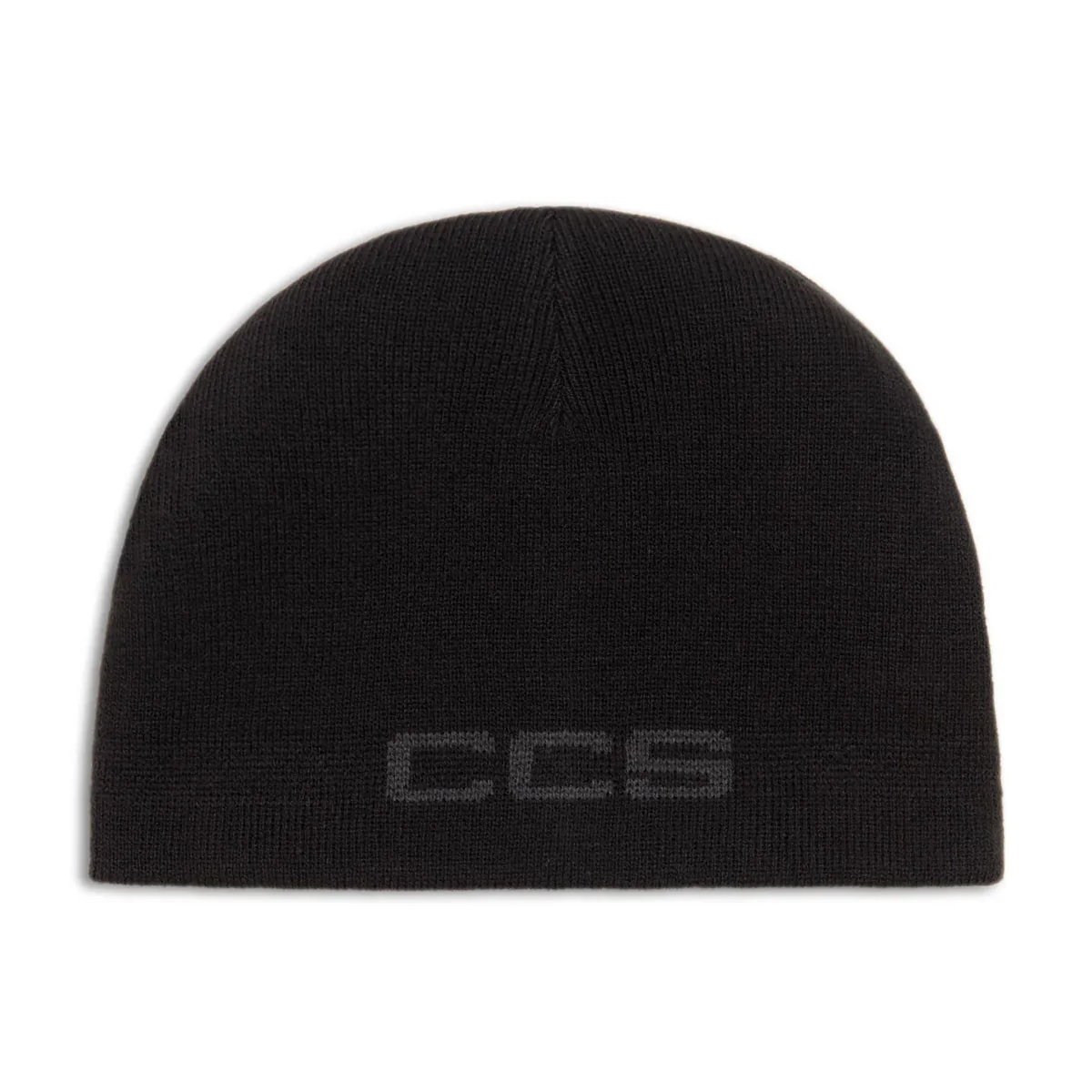 CCS Reversible Leopard Skully Beanie - Charcoal - Image 3