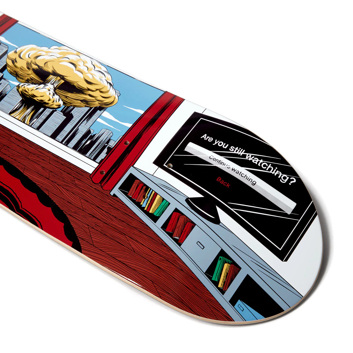 CCS Screen Time Still Watching Skateboard Deck - Multi - Image 4