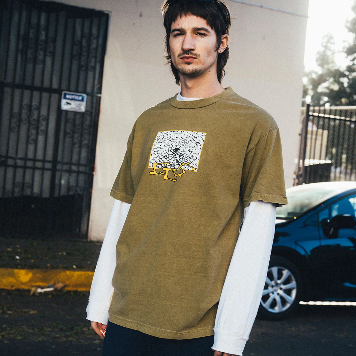 CCS Shatter T-Shirt - Faded Army - Image 2