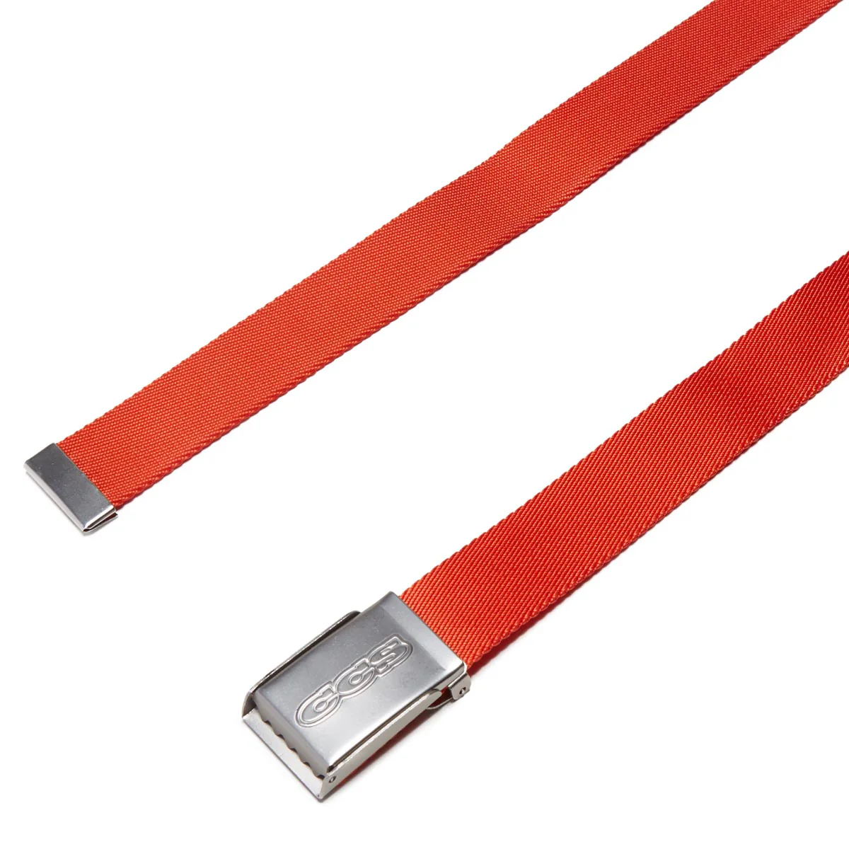 CCS Silver 96 Logo Web Belt - Orange - Image 2