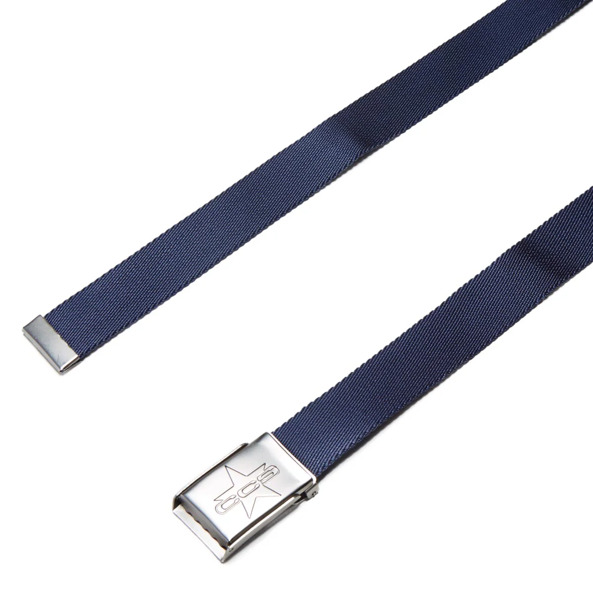 CCS Silver 97 Star Web Belt - Navy - Image 2