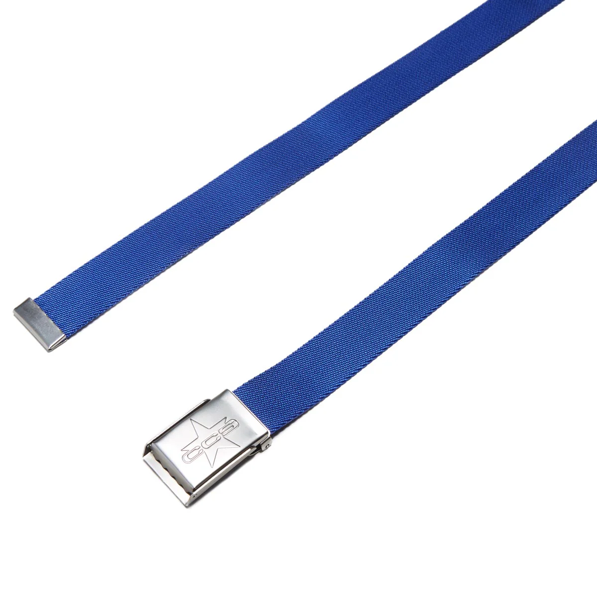 CCS Silver 97 Star Web Belt - Royal Blue - Image 2