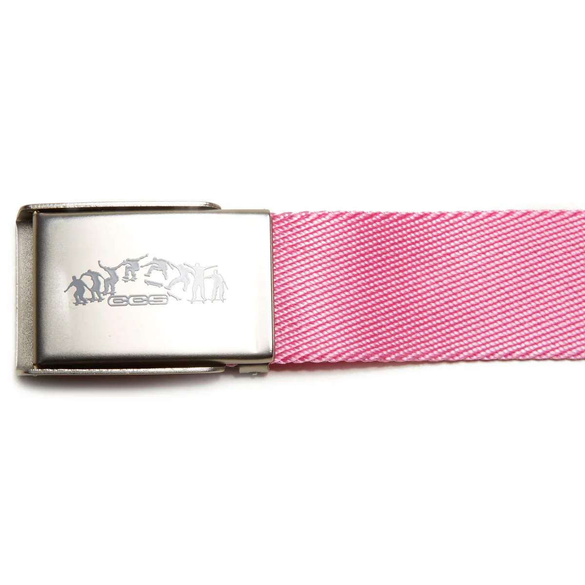 CCS Silver Kickflip Buckle Belt - Pink - Image 3