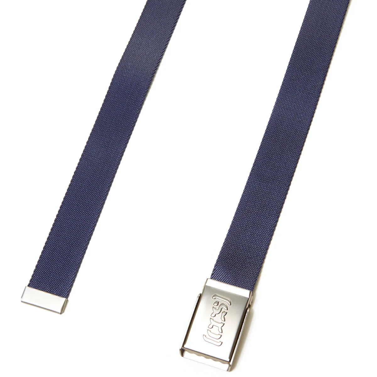 CCS Silver Logo Buckle Belt - Navy - Image 2
