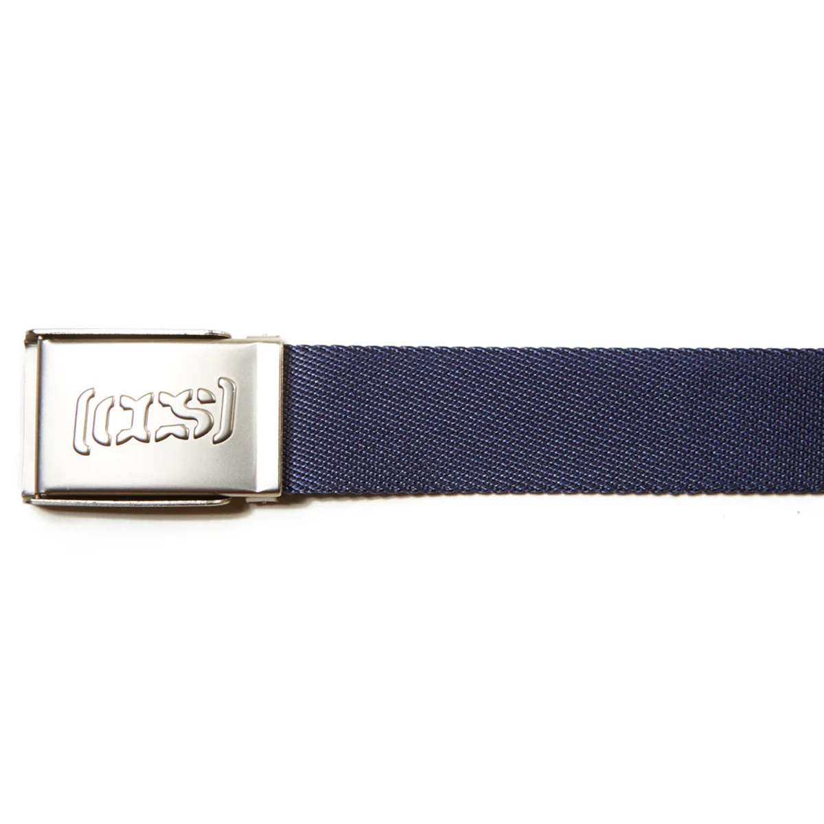 CCS Silver Logo Buckle Belt - Navy - Image 3