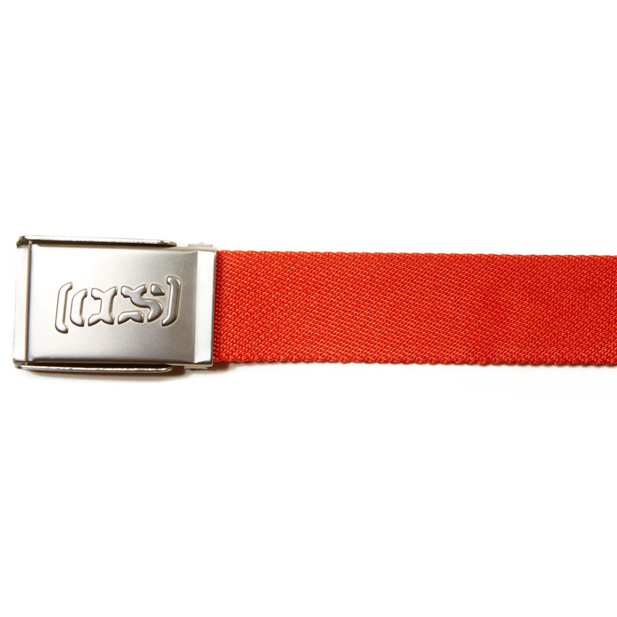CCS Silver Logo Buckle Belt - Orange - Image 3