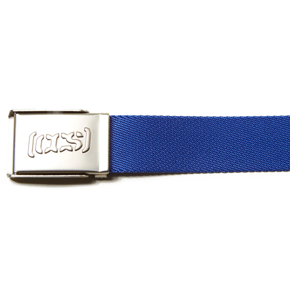 CCS Silver Logo Buckle Belt - Royal Blue - Image 3