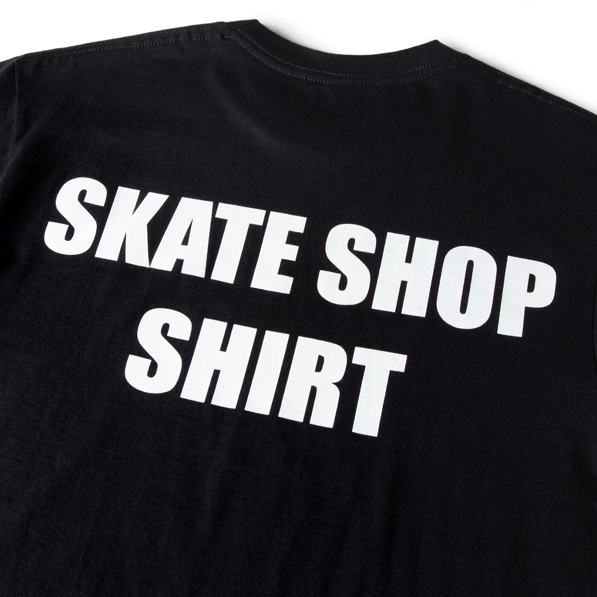 CCS Skate Shop T-Shirt - Black/White - Image 4