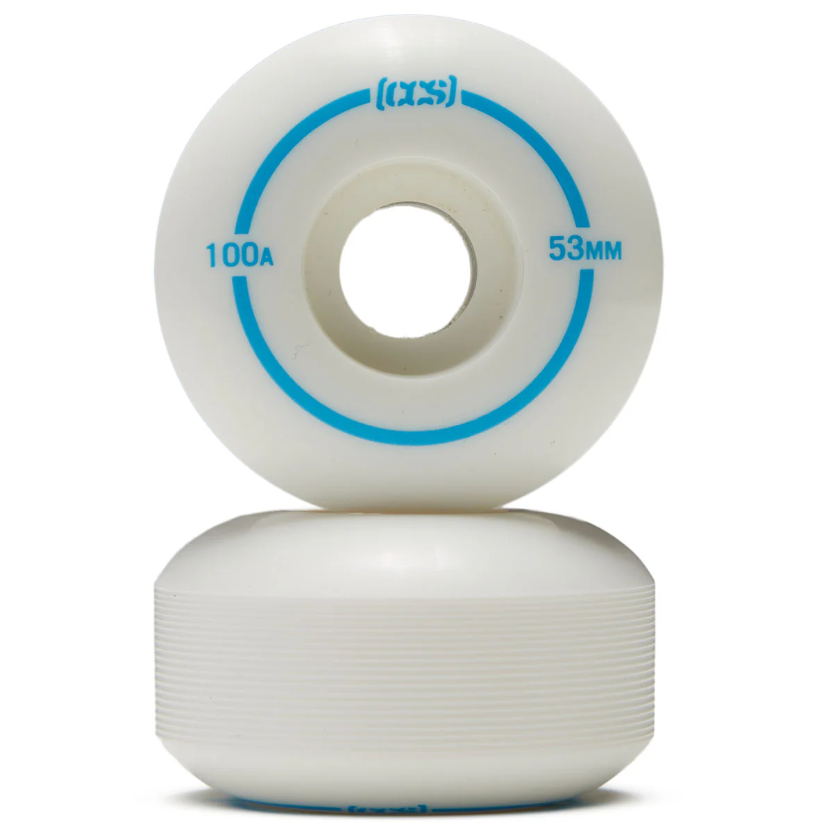 CCS Skateboard Wheels - White - 53mm - Image 2