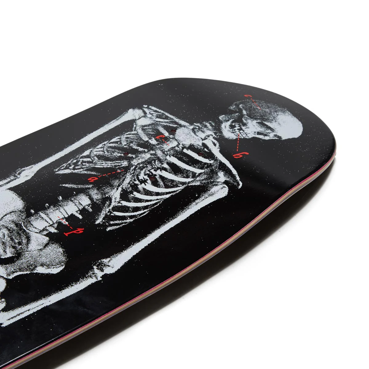 CCS Skeleton Shp1 Shaped Skateboard Complete - Black - Image 3