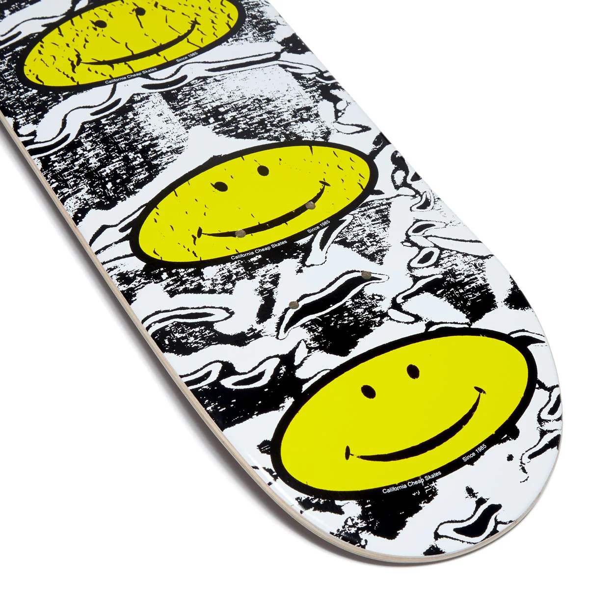 CCS Smile Decay Mini Skateboard Deck - Black - Image 4