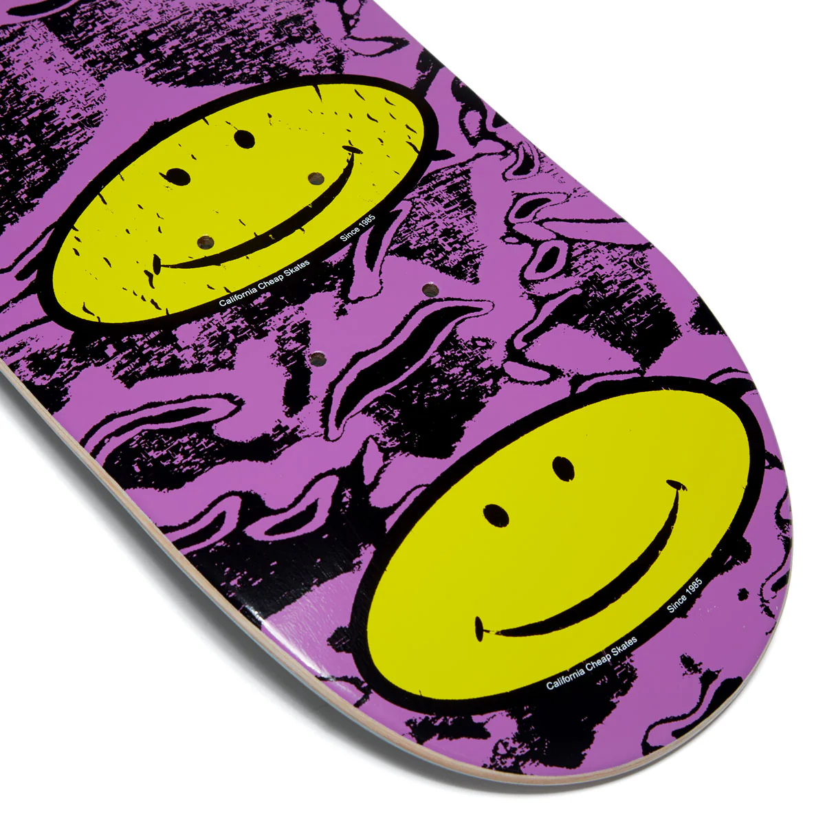 CCS Smile Decay Mini Skateboard Deck - Purple - Image 4