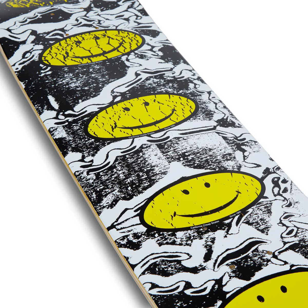 CCS Smile Decay Skateboard Deck - Black - Image 3