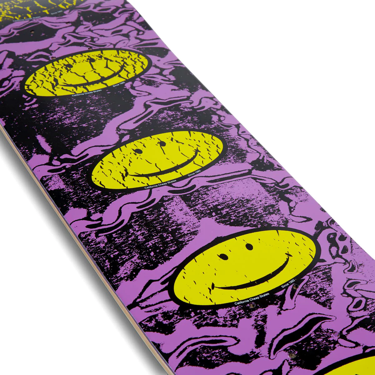 CCS Smile Decay Skateboard Deck - Purple - Image 3