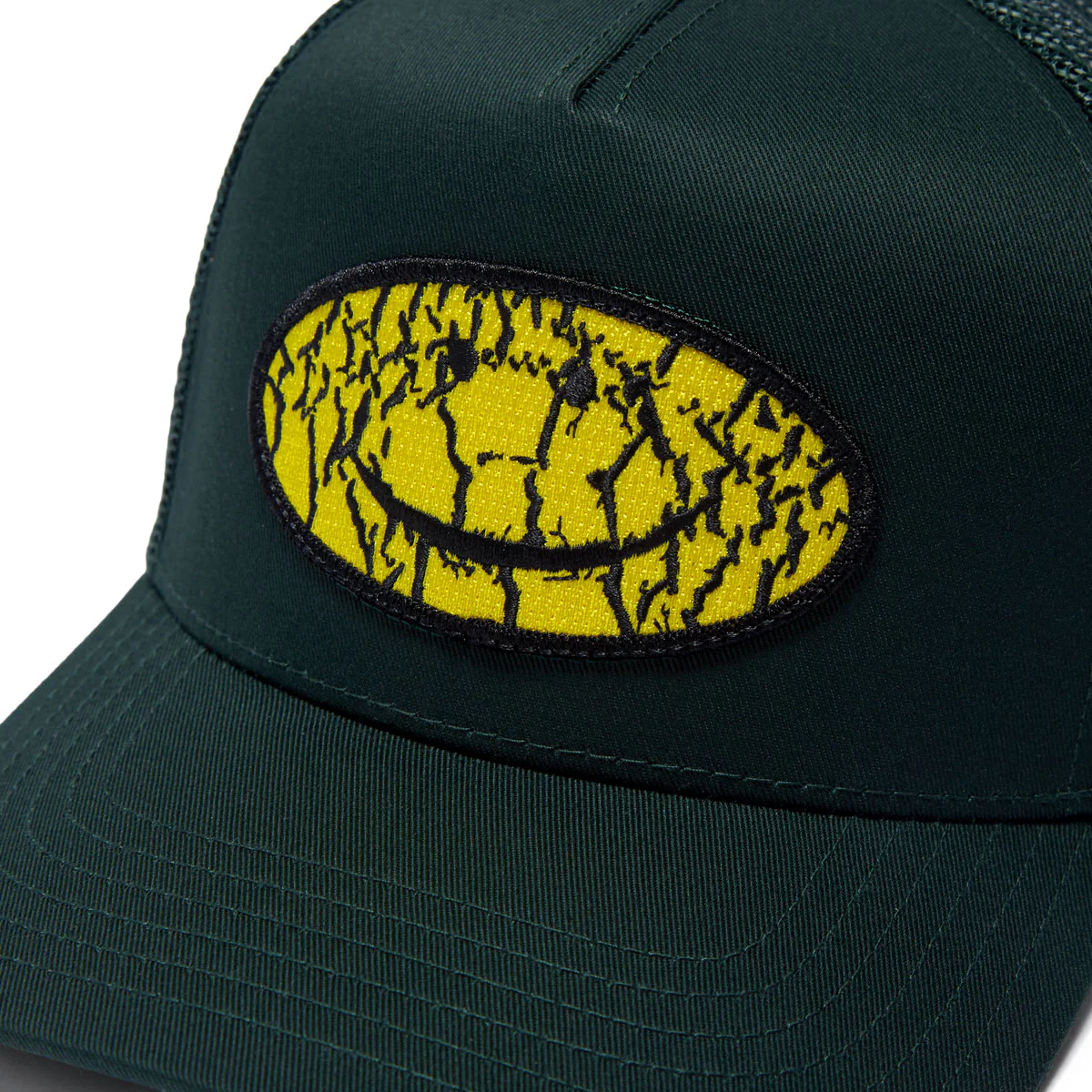 CCS Smile Decay Trucker Hat - Dark Green - Image 3