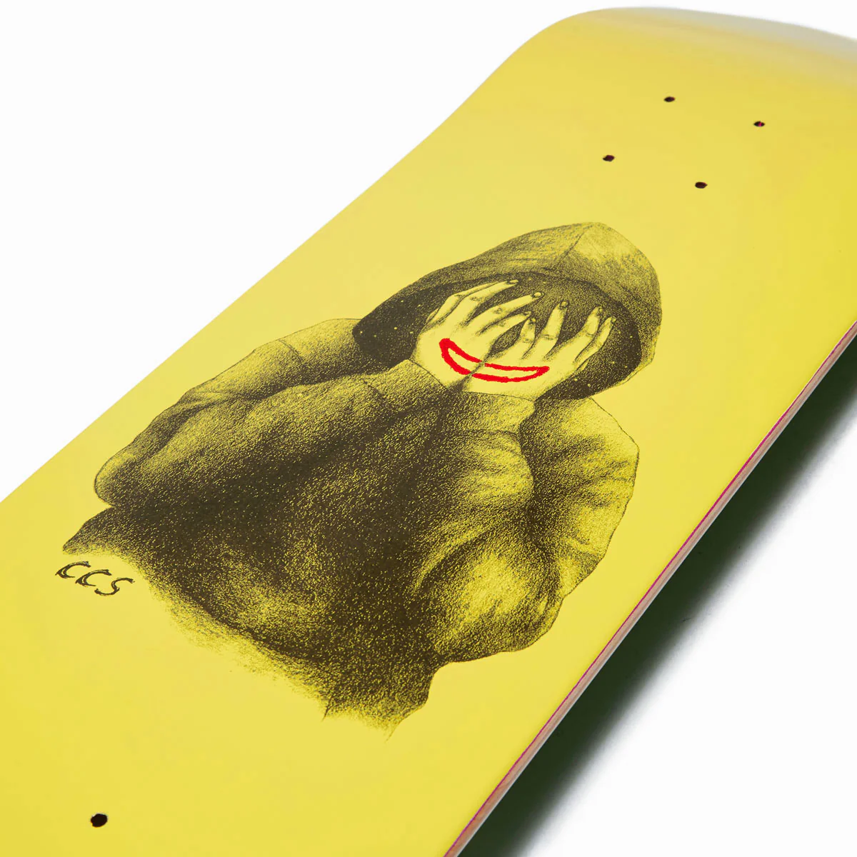 CCS Smile on The Surface Skateboard Complete - Yellow - Image 3