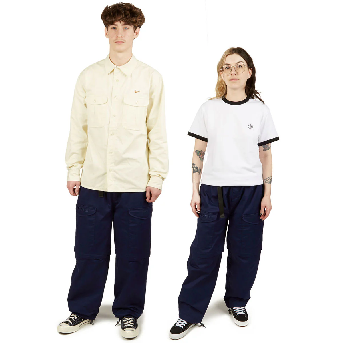 CCS Snap On Cargo Pants - Navy - Image 3