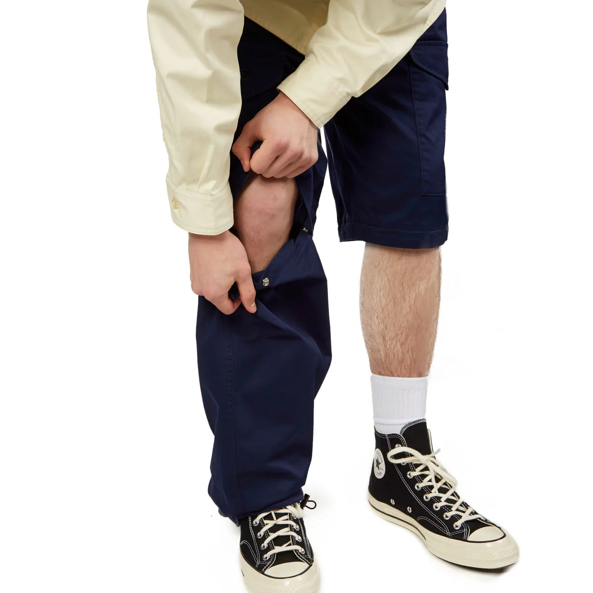 CCS Snap On Cargo Pants - Navy - Image 4