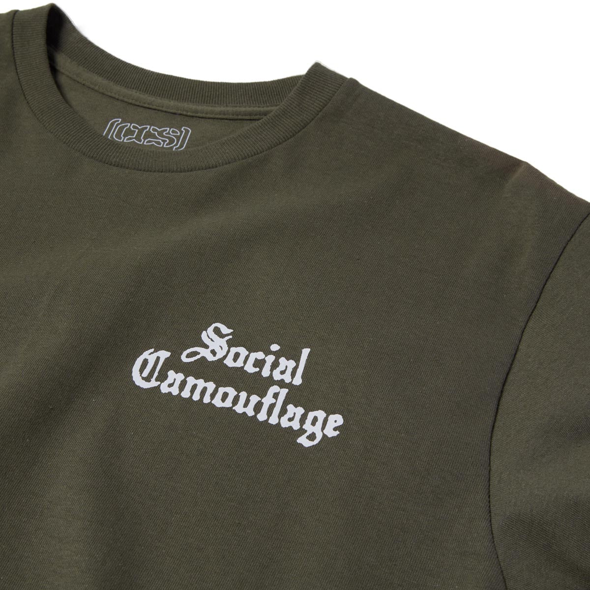 CCS Social Camouflage Bar T-Shirt - Olive - Image 3