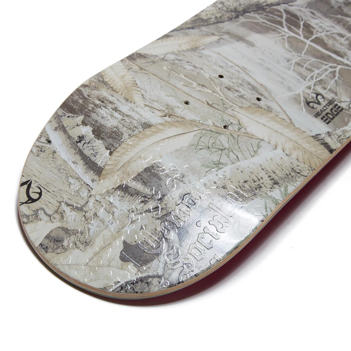 CCS Social Camouflage Embossed Skateboard Deck - Realtree Edge - Image 3