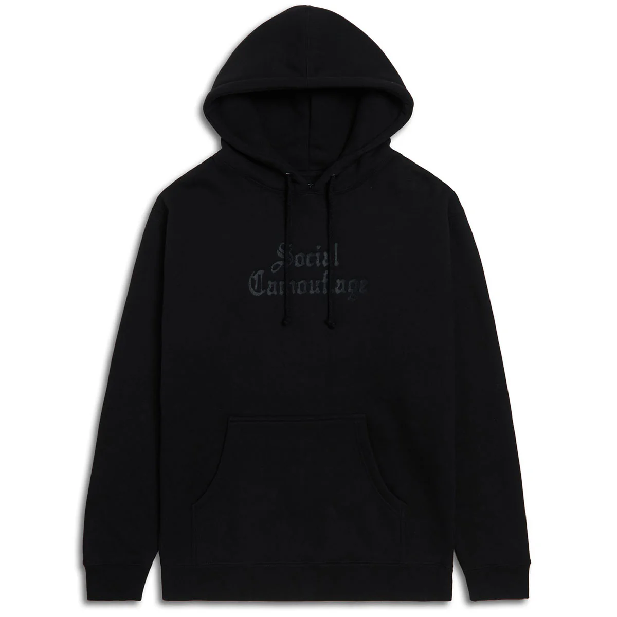 CCS Social Camouflage Embroidered Hoodie - Black - Image 2