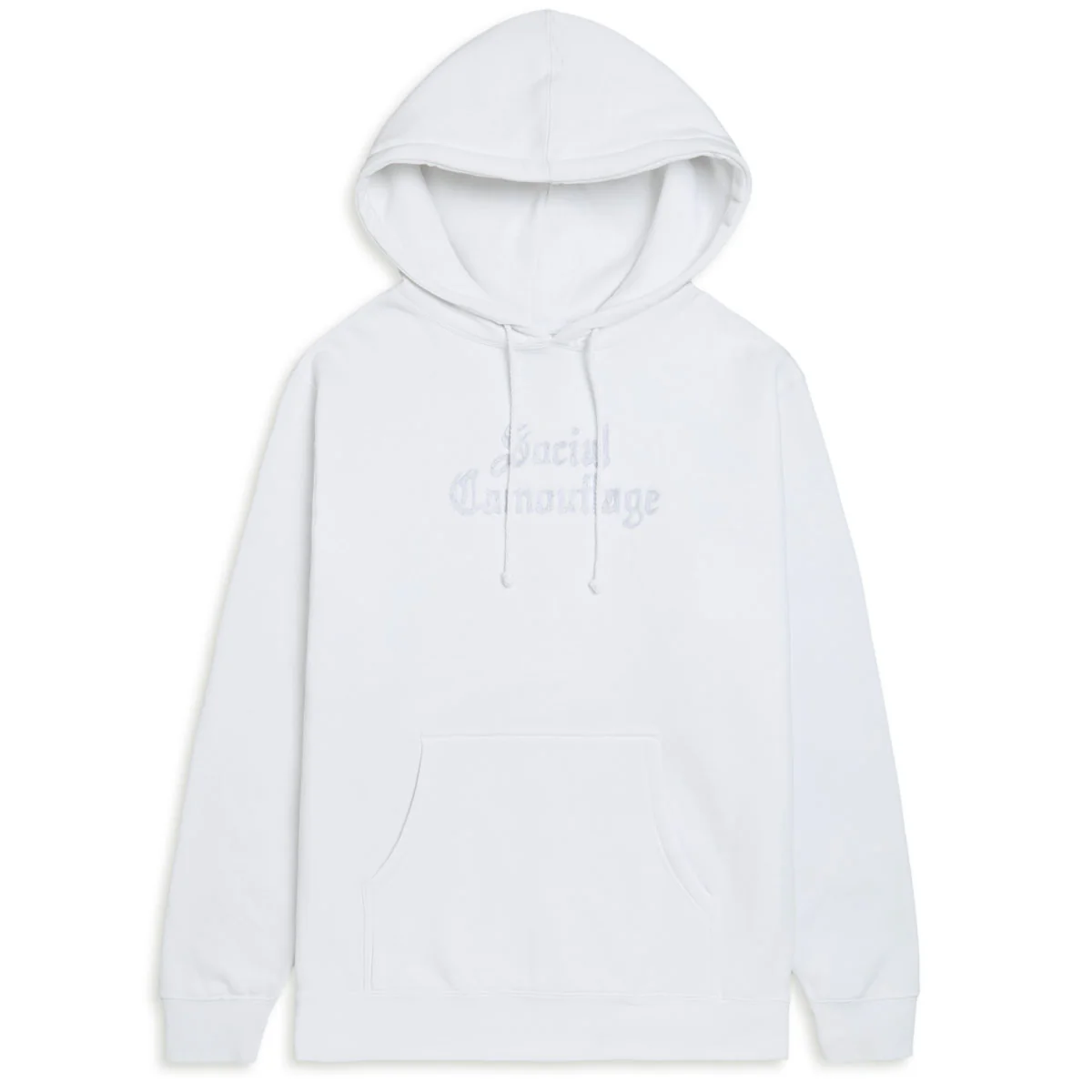 CCS Social Camouflage Embroidered Hoodie - White - Image 2