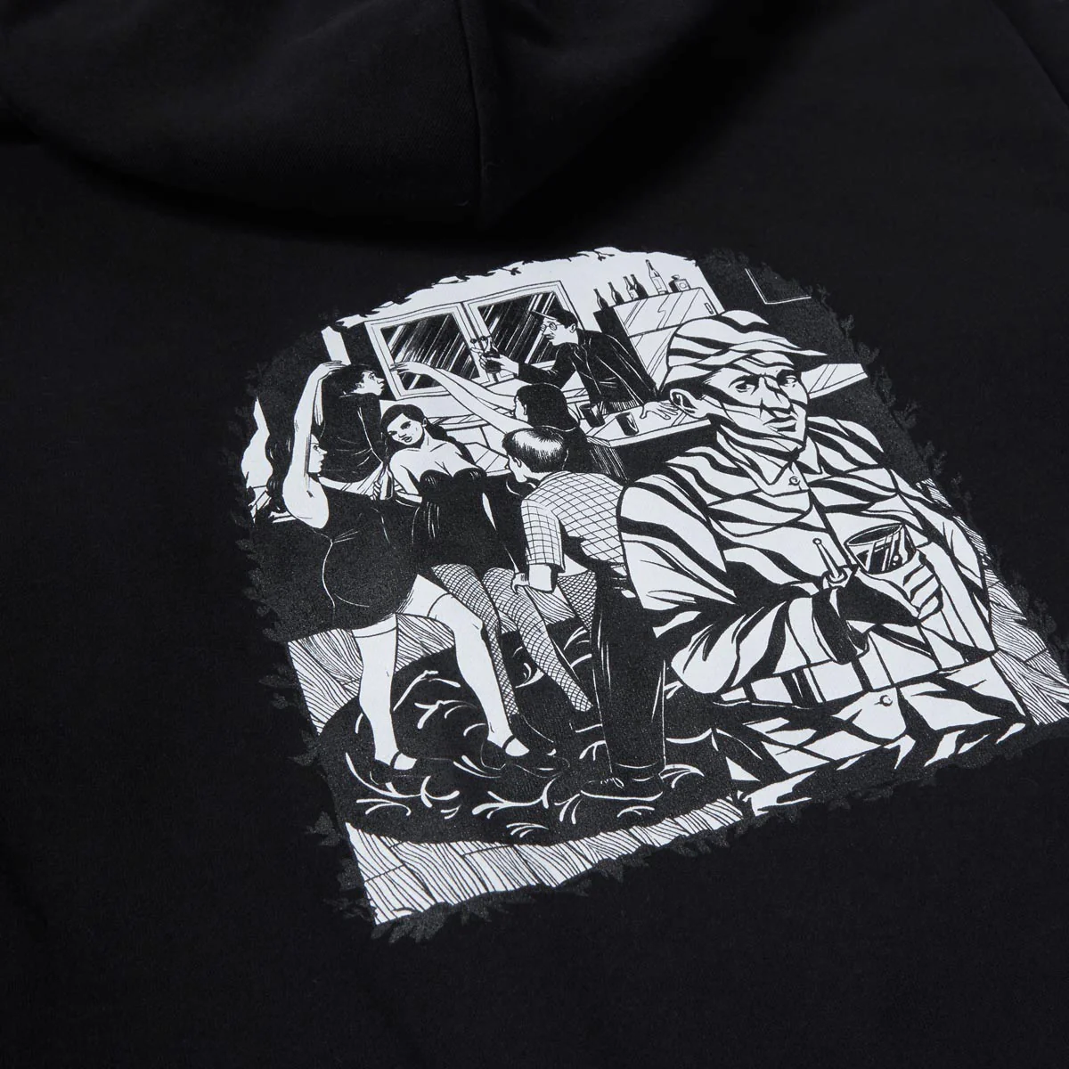 CCS Social Camouflage Party Hoodie - Black - Image 4