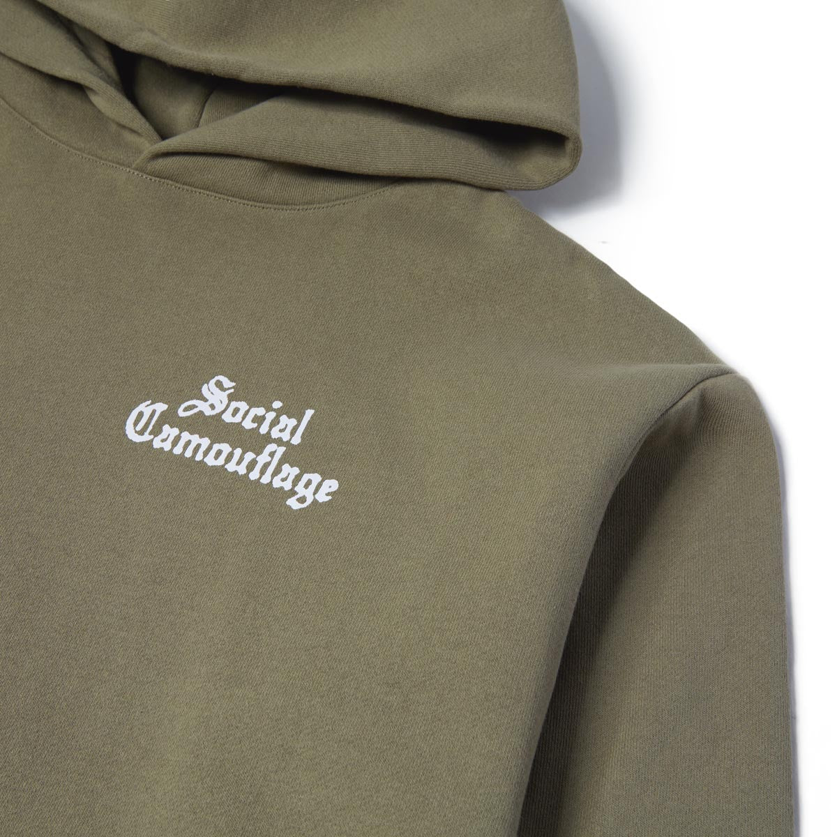 CCS Social Camouflage Party Hoodie - Olive - Image 3