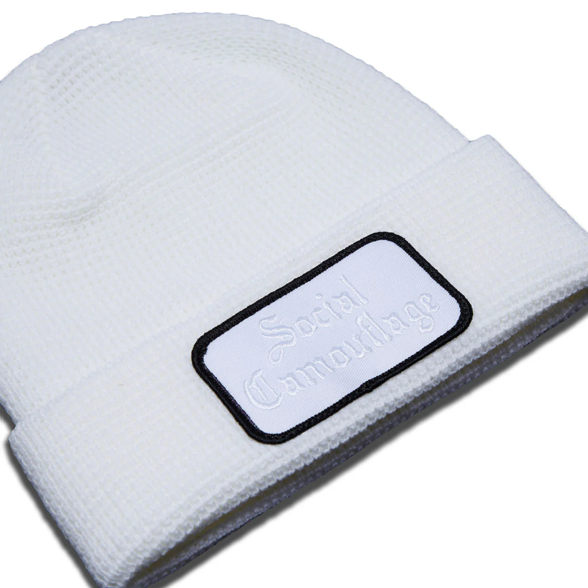 CCS Social Camouflage Patch Beanie - White - Image 2