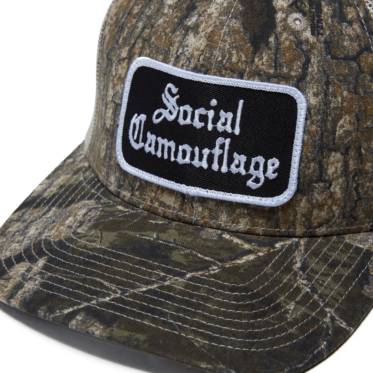 CCS Social Camouflage Patch Trucker Hat - Timber - Image 3