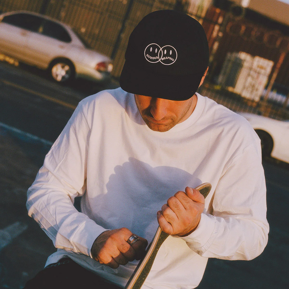 CCS Sowing and Reaping 6 Panel Snapback Hat - Image 4