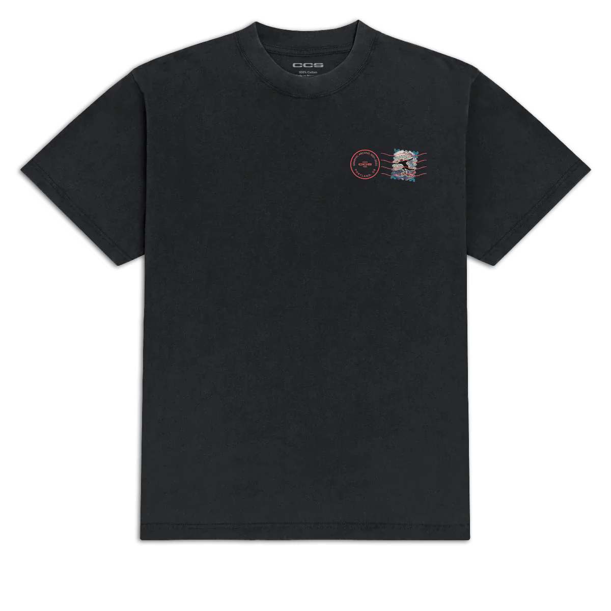 CCS Stamp Archive T-Shirt - Vintage Black - Image 2