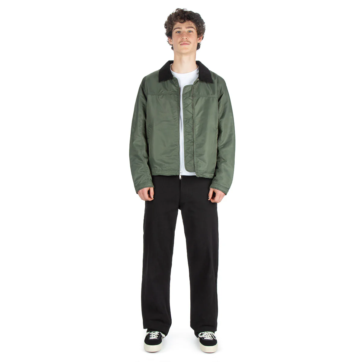 CCS Relaxed Stretch Chino Pants - Black - Image 3
