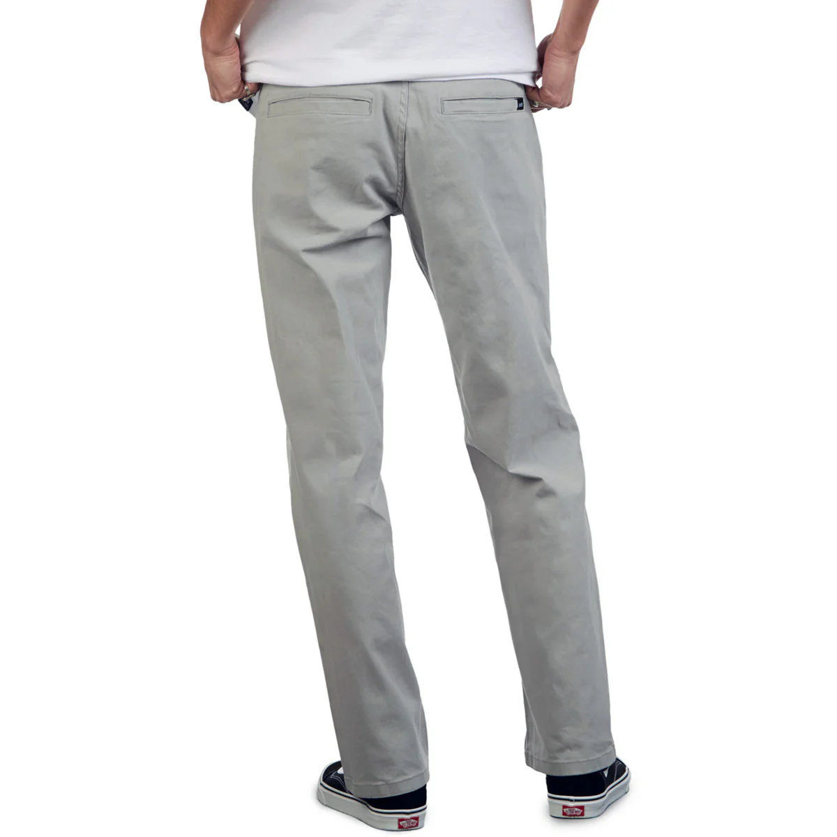 CCS Relaxed Stretch Chino Pants - Dove Grey - Image 4