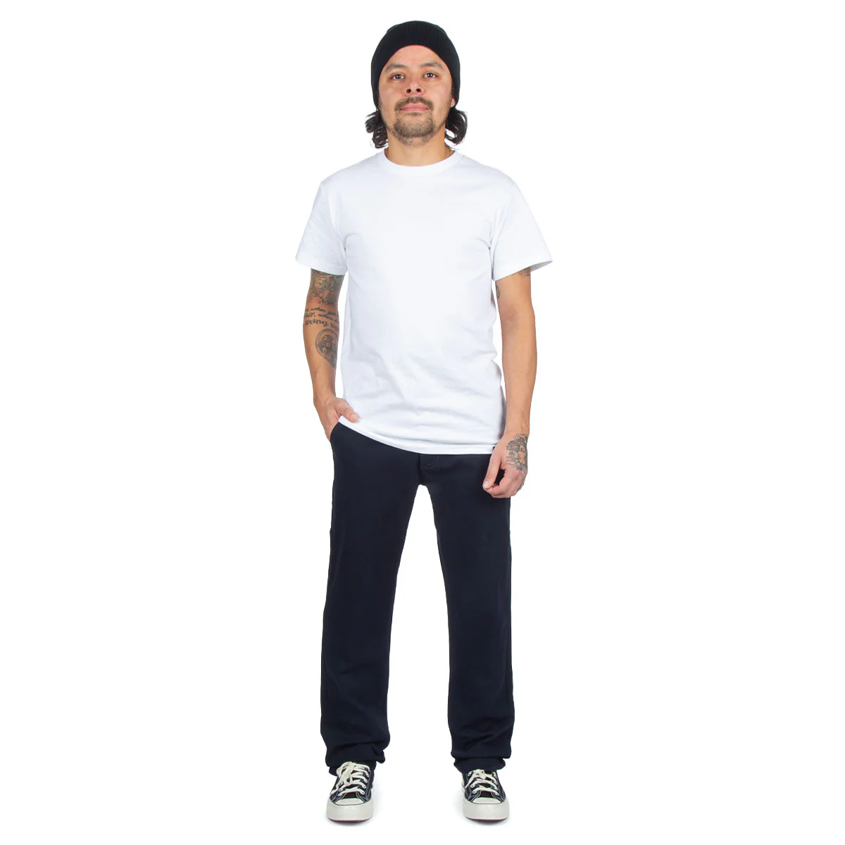 CCS Relaxed Stretch Chino Pants - Navy - Image 3