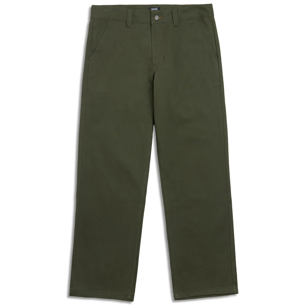 CCS Relaxed Stretch Chino Pants - Olive - Image 2