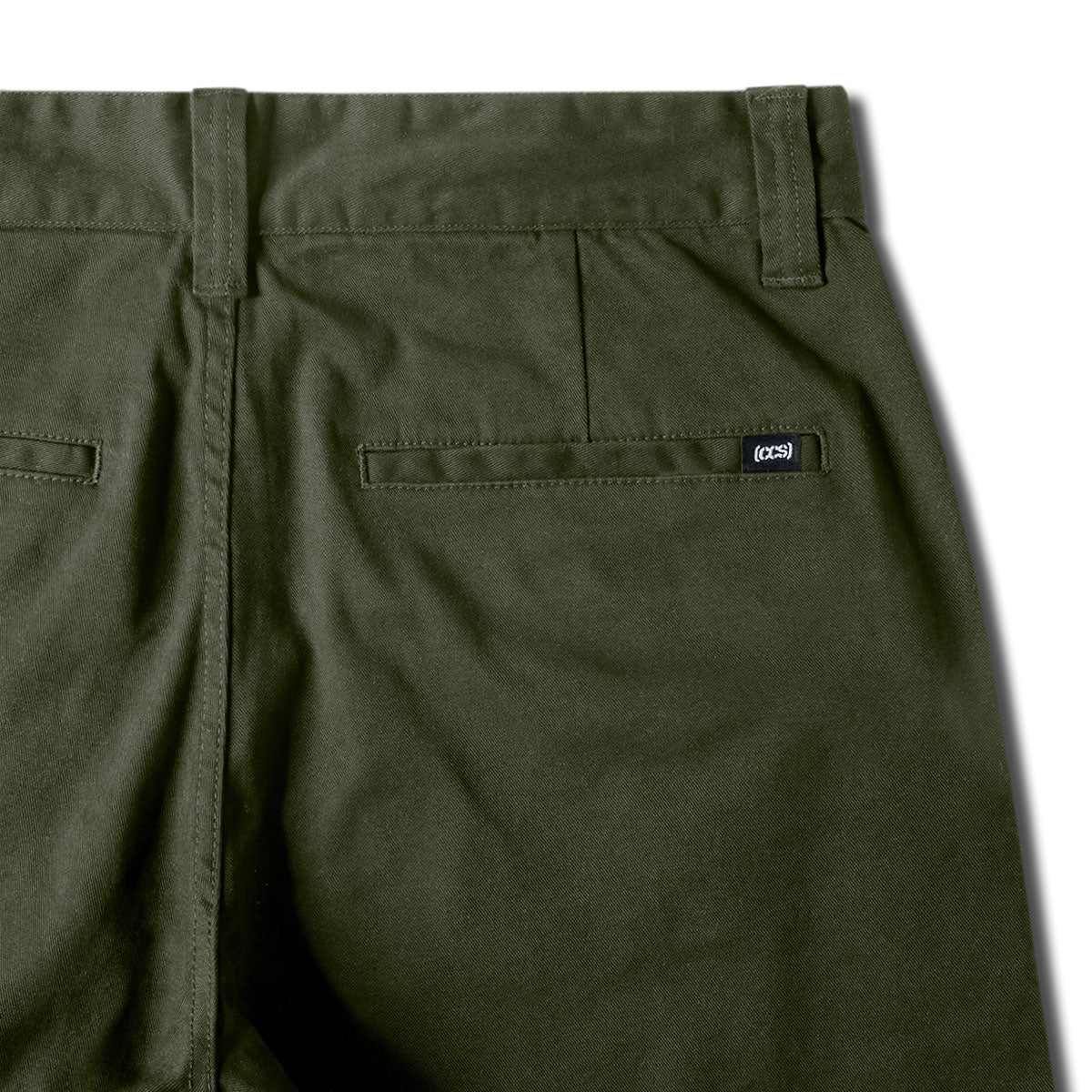 CCS Relaxed Stretch Chino Pants - Olive - Image 7