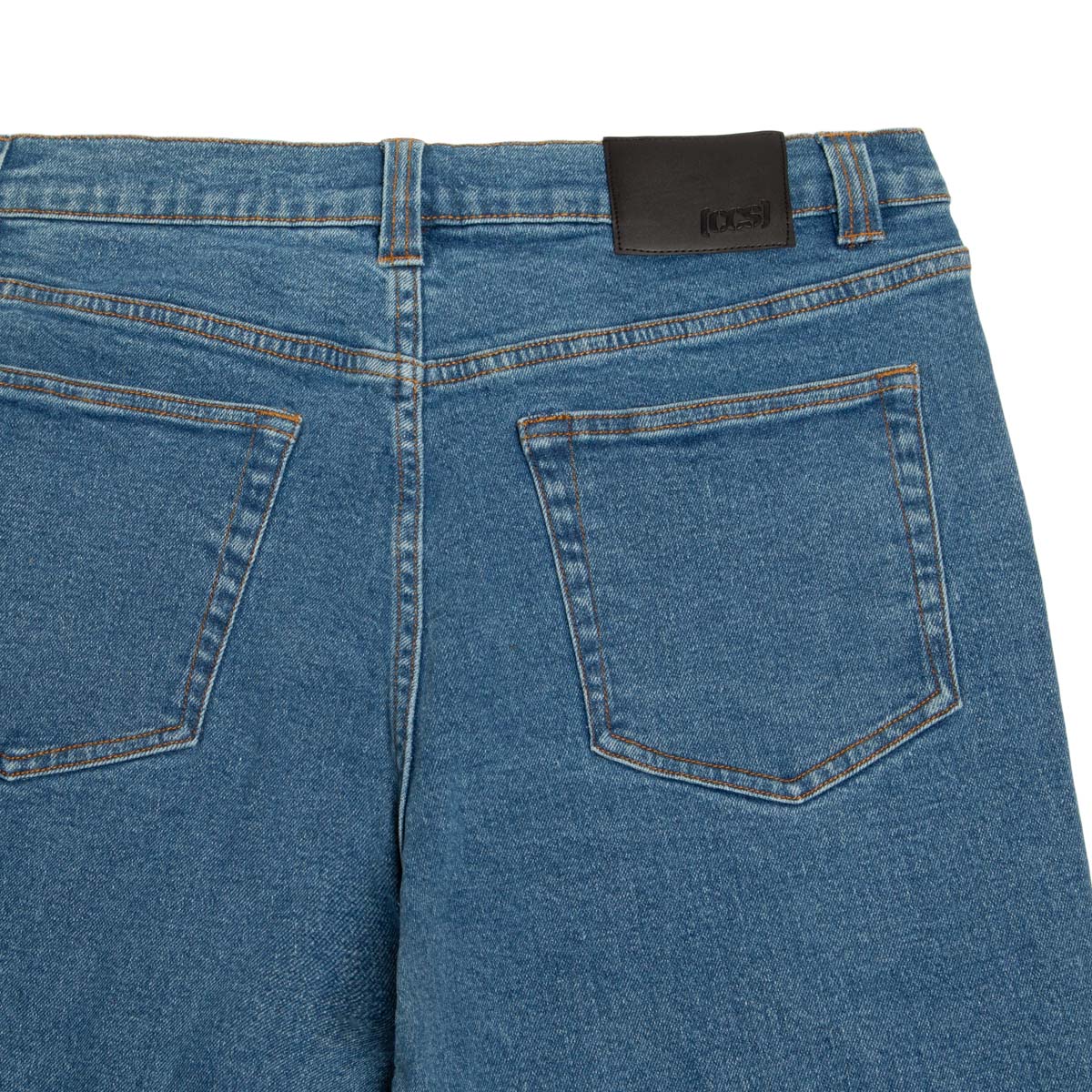 CCS Relaxed Stretch Denim Jeans - 12oz Rinse - Image 5
