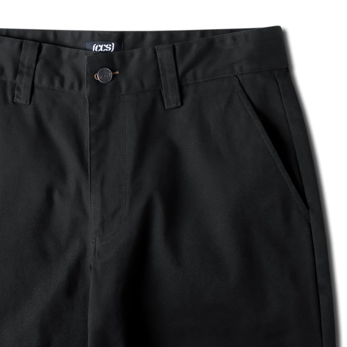 CCS Slim Stretch Chino Pants - Black - Image 6