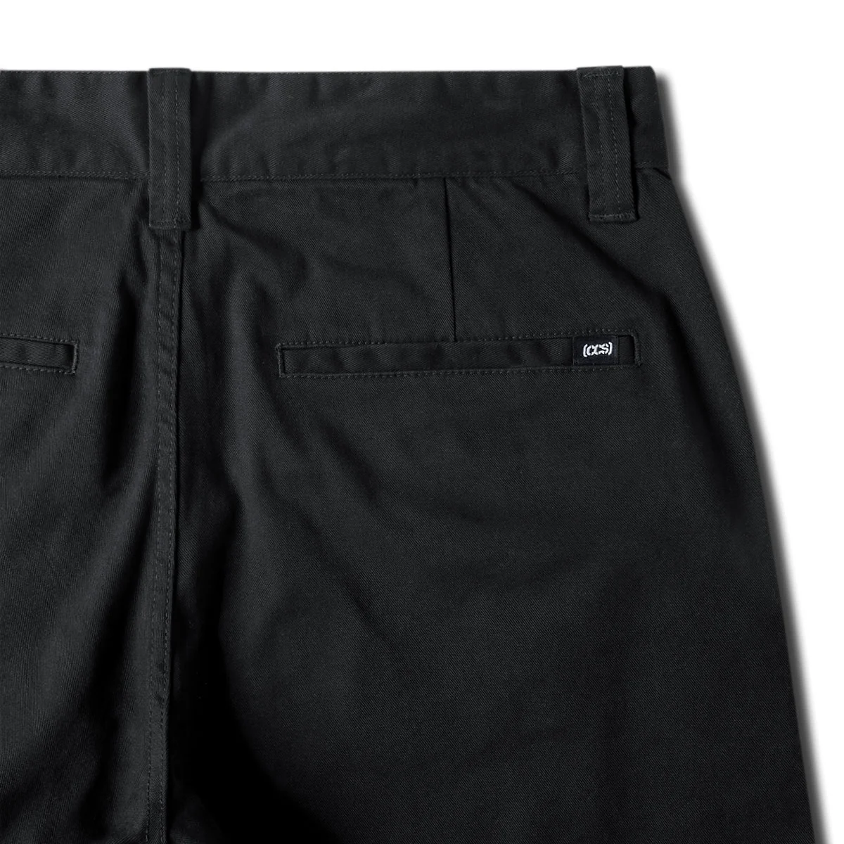 CCS Slim Stretch Chino Pants - Black - Image 7