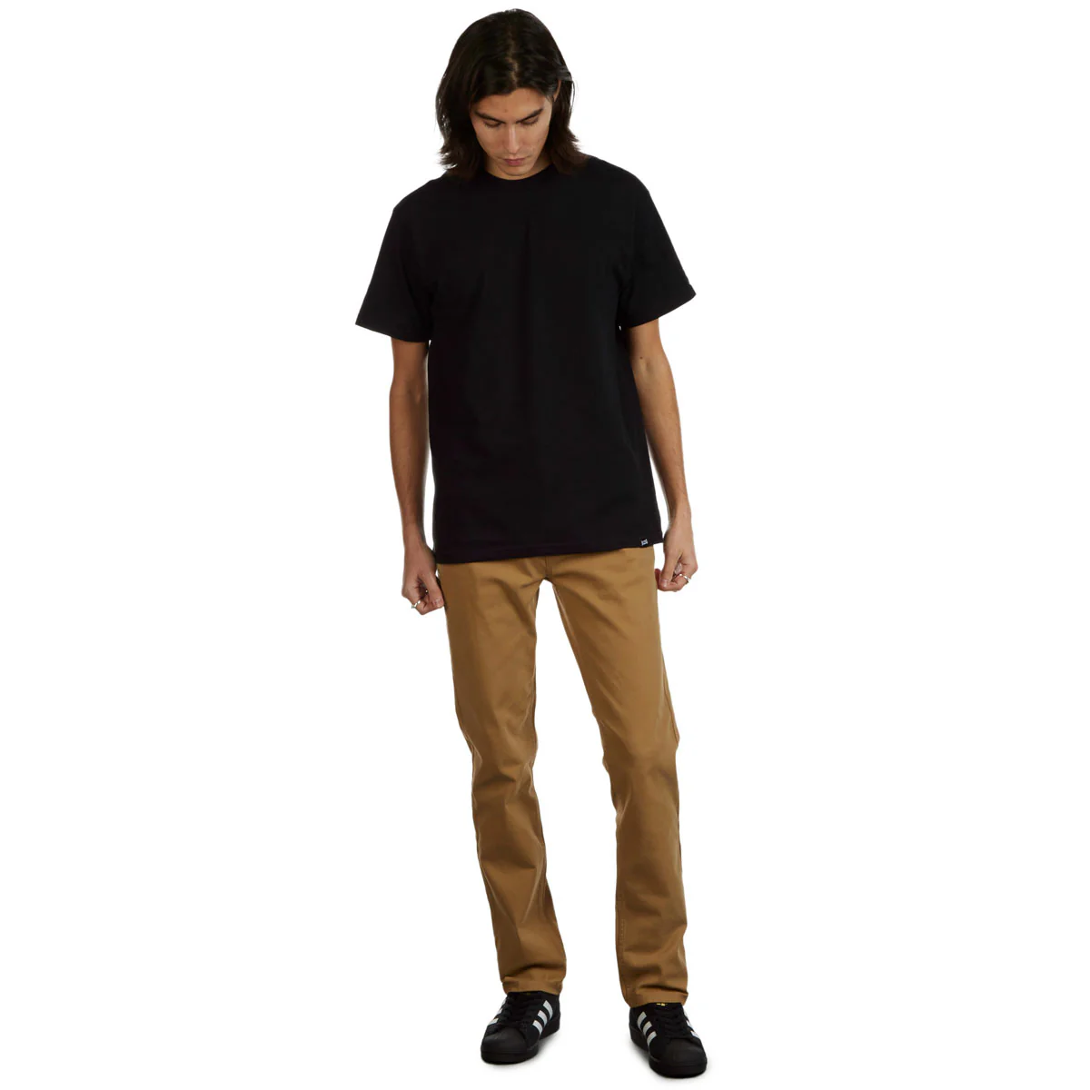 CCS Slim Stretch Chino Pants - Khaki - Image 3