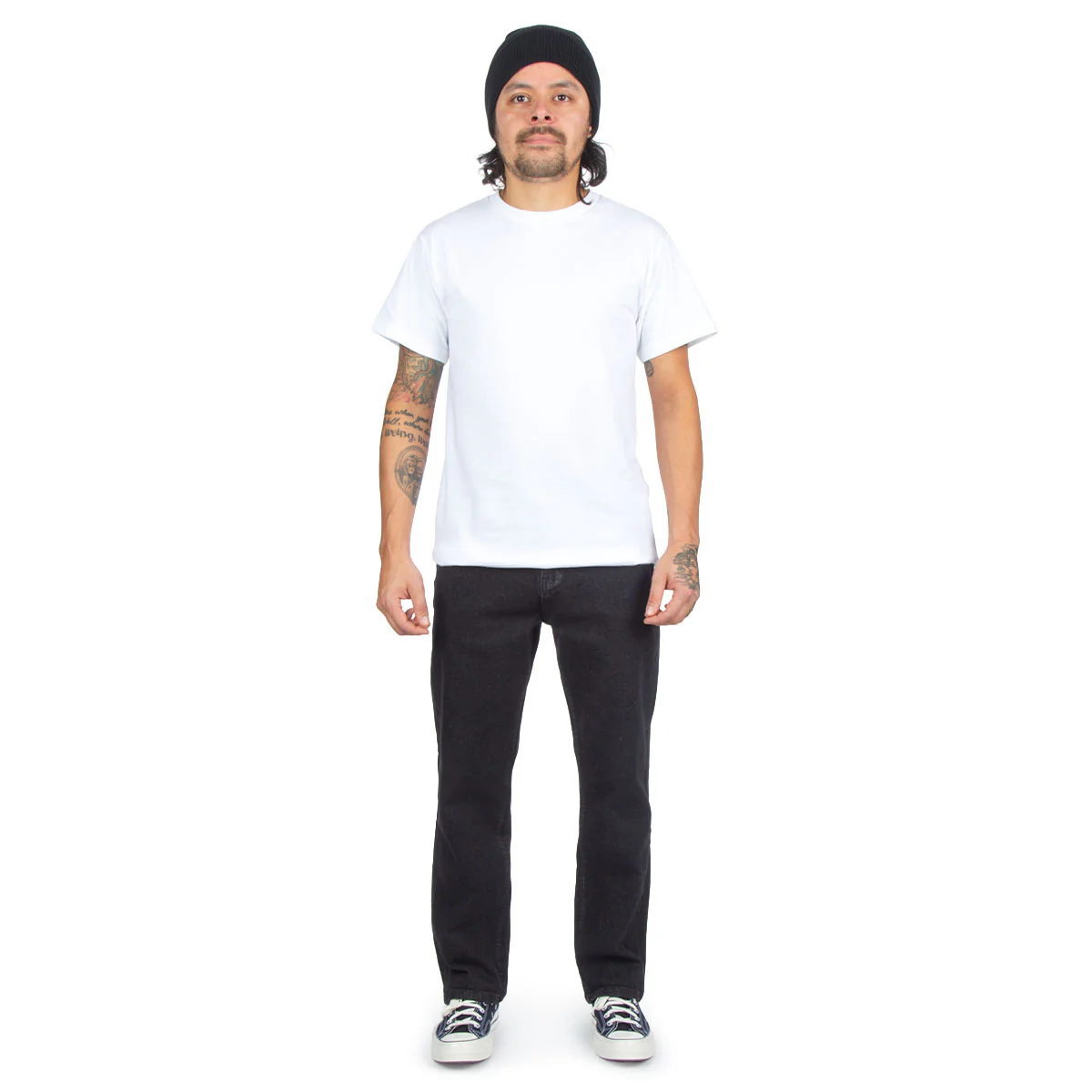 CCS Slim Stretch Denim Jeans - 12oz Black - Image 3