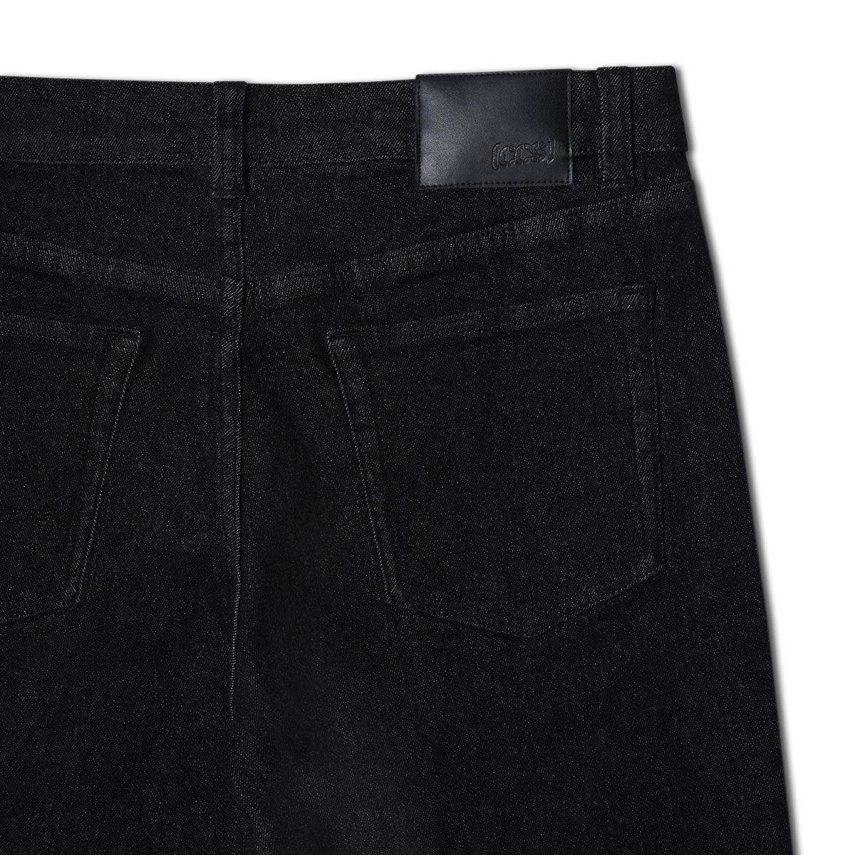 CCS Slim Stretch Denim Jeans - 12oz Black - Image 7