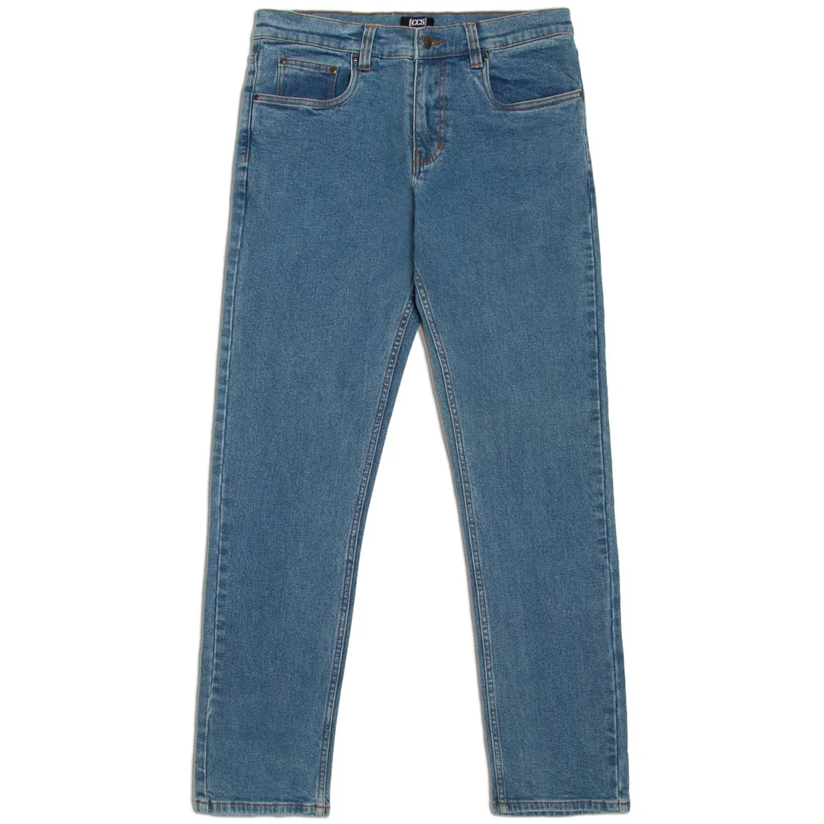CCS Slim Stretch Denim Jeans - 12oz Rinse - Image 2