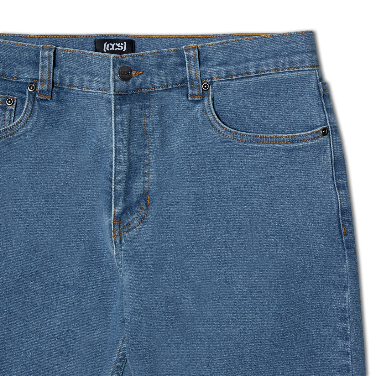 CCS Slim Stretch Denim Jeans - 12oz Rinse - Image 6