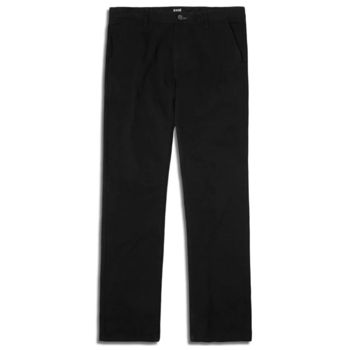 CCS Straight Stretch Chino Pants - Black - Image 2
