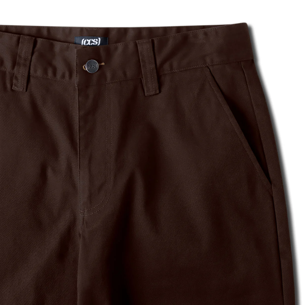 CCS Straight Stretch Chino Pants - Brown - Image 6