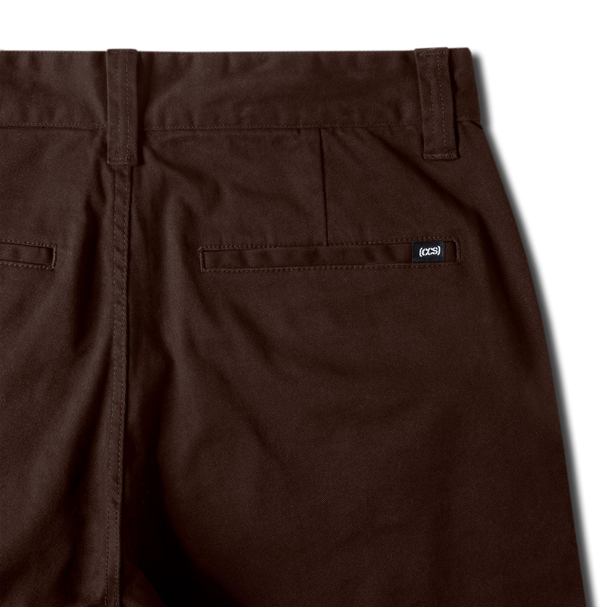 CCS Straight Stretch Chino Pants - Brown - Image 7